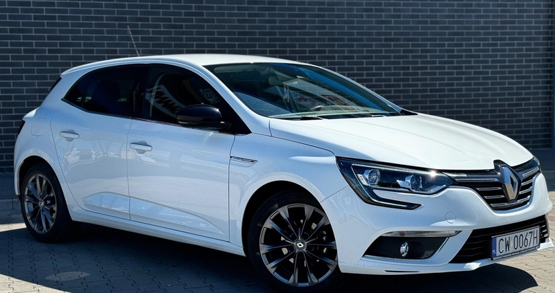 Renault Megane cena 45800 przebieg: 77400, rok produkcji 2017 z Włocławek małe 436